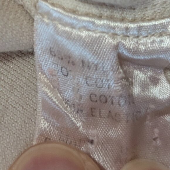 Theory Velour Track Suit Top is Small Bottom is Medium *Cream Colored - Picture 8 of 16